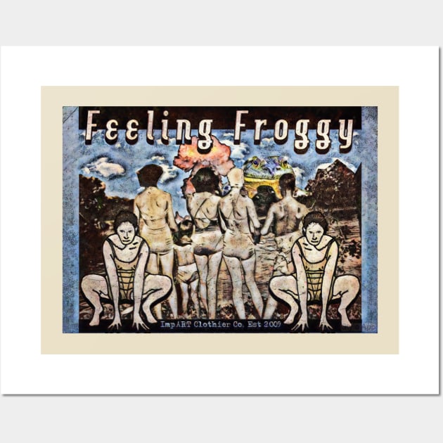 Feeling Froggy Wall Art by ImpArtbyTorg